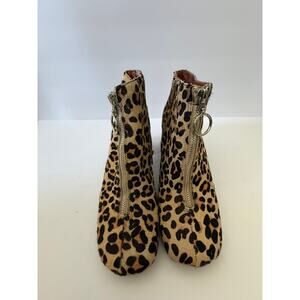 Jeffrey Campbell Cheetah/Leopard Bootie Womens Size 6